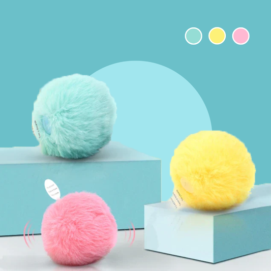 Smart Interactive Cat Toy Touch-Activated Sound Ball With Catnip | MyArturito