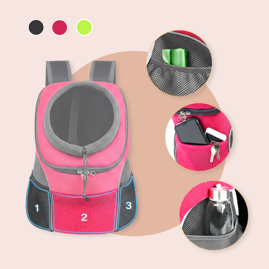 Carrier Backpack Double Shoulder Bag 3–11Kg Small Dog  Nylon  Travel Pet | MyArturito