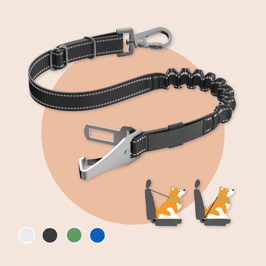Dog Car Seat Belt Buckle Harness Suitable  Reflective Adjustable| MyArturito