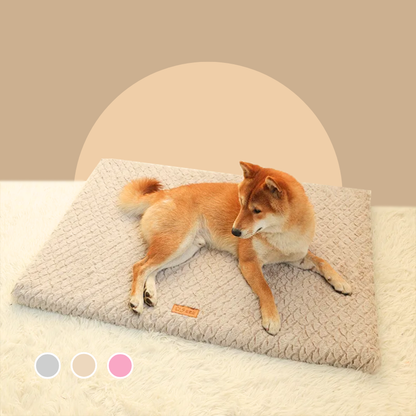 Removable Foam Dog Bed With Washable Faux Fur Cover For Crates | MyArturito