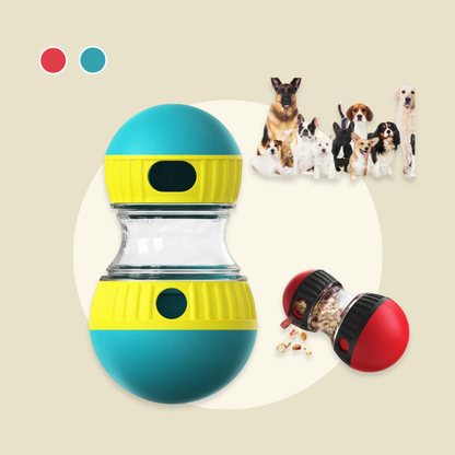 Interactive Dog & Cat Toy Ball IQ Training Slow Feeder Fun Play | MyArturito
