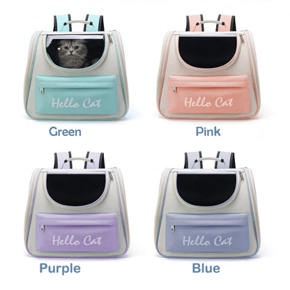 PawVoyager | Cat Travel Backpack – Breathable, Windproof & Stylish Design | MyArturito