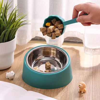 Elevated Dog Bowl | Slanted Stainless Steel Food & Water Basin | MyArturito