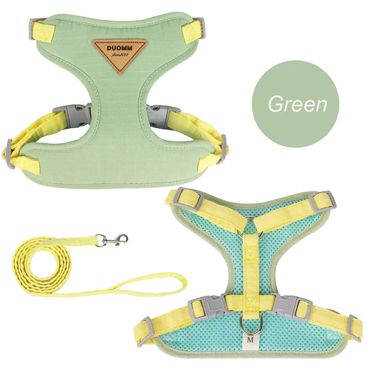 Soft Cat Harness And Leash Set Breathable Adjustable Vest For Cats And Small Dogs | MyArturito
