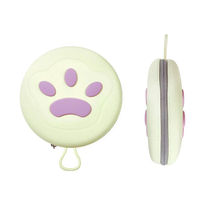 2 in 1 Foldable Pet Food Bowl Portable Silicone Puppy Dual Bowl Outdoor Travel Dog Drinking Bowl Folding Cat Bowls Dog Bowls