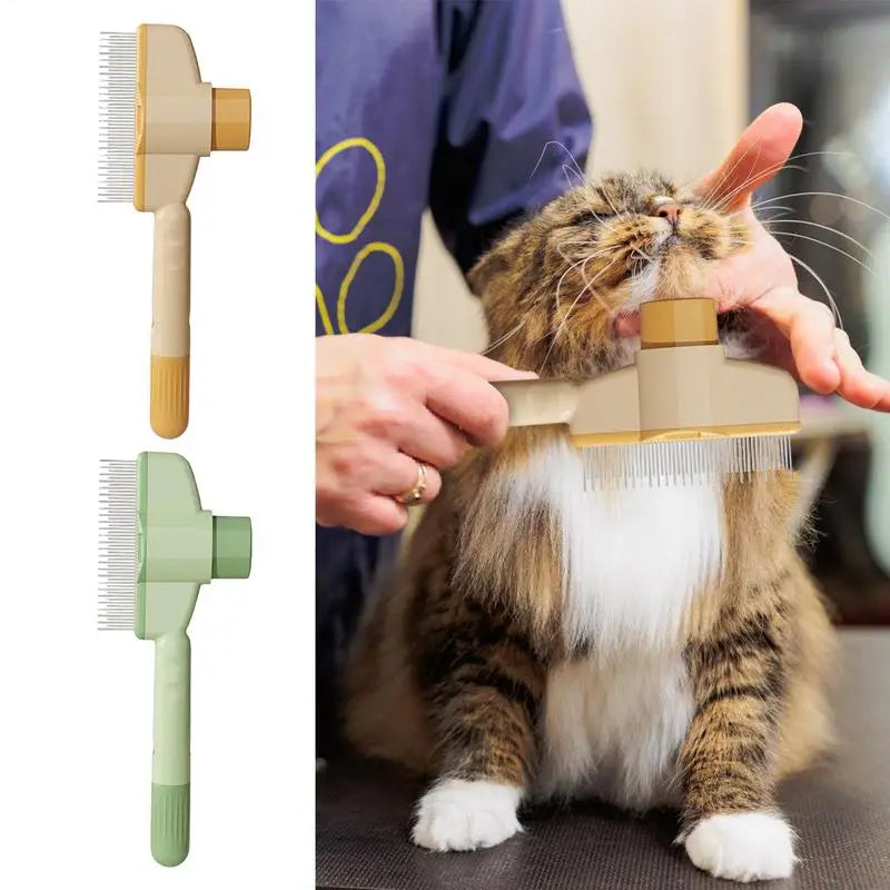Cat Grooming Comb | Self-Cleaning Dematting Brush | MyArturito