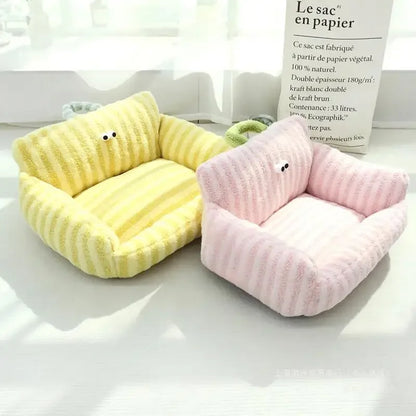 Puppy Special Sofa Kennel Winter Warm Pet Internet Celebrity Cat Nest Small Dog Dog Sleeping Mat Cushion Winter Bed