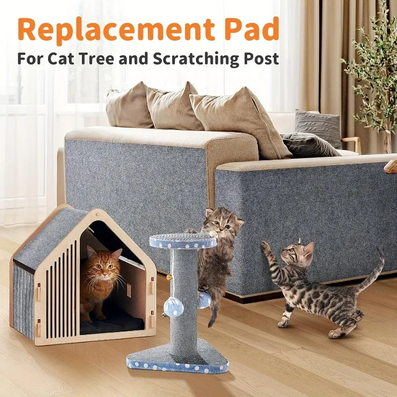 Cat Climbing Pad Self Adhesive Scratch Proof Wall Protector Durable Non Shedding Paste Board for Cats Furniture Protector