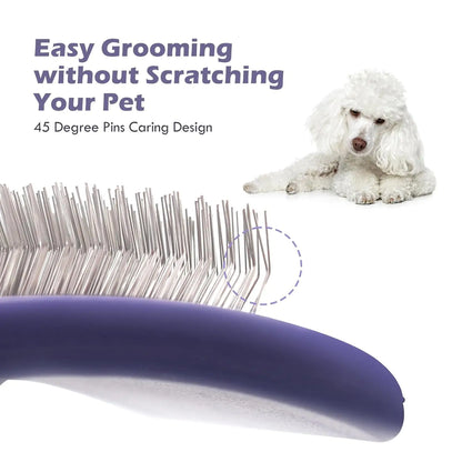 Dog Grooming Brush | Dematting & Detangle for Poodles & All Breeds | MyArturito