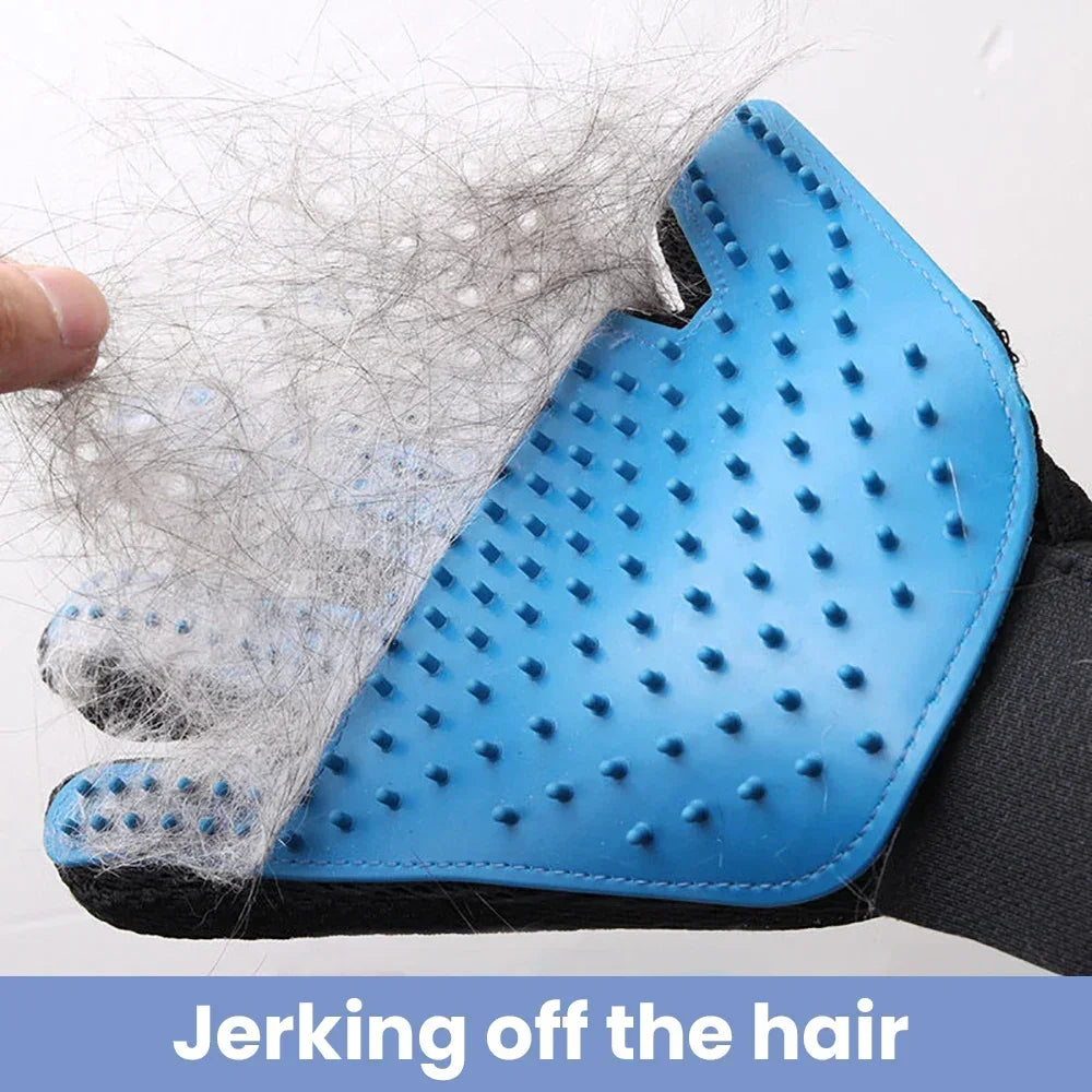Cat Grooming Glove | Rubber Hair Removal & Massage Brush | MyArturito