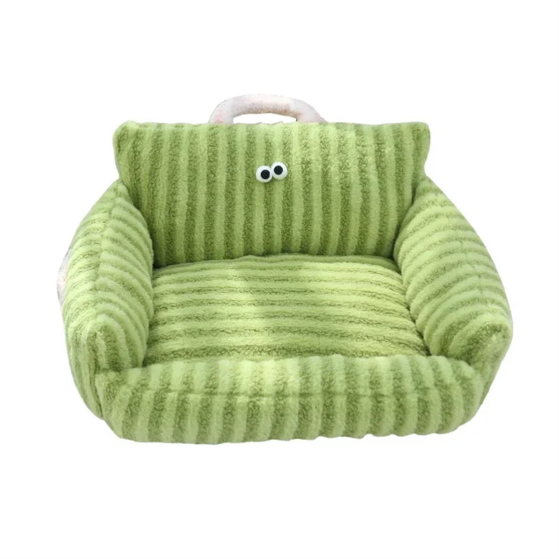 Puppy Special Sofa Kennel Winter Warm Pet Internet Celebrity Cat Nest Small Dog Dog Sleeping Mat Cushion Winter Bed