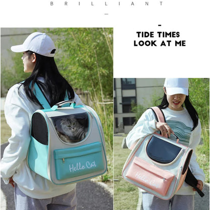 PawVoyager | Cat Travel Backpack – Breathable, Windproof & Stylish Design | MyArturito