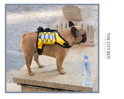 Pet supplies Dog Backpack for Hiking Camping Travel Waking Saddle Bag for Small Medium Dog Waterproof Tactics Pack