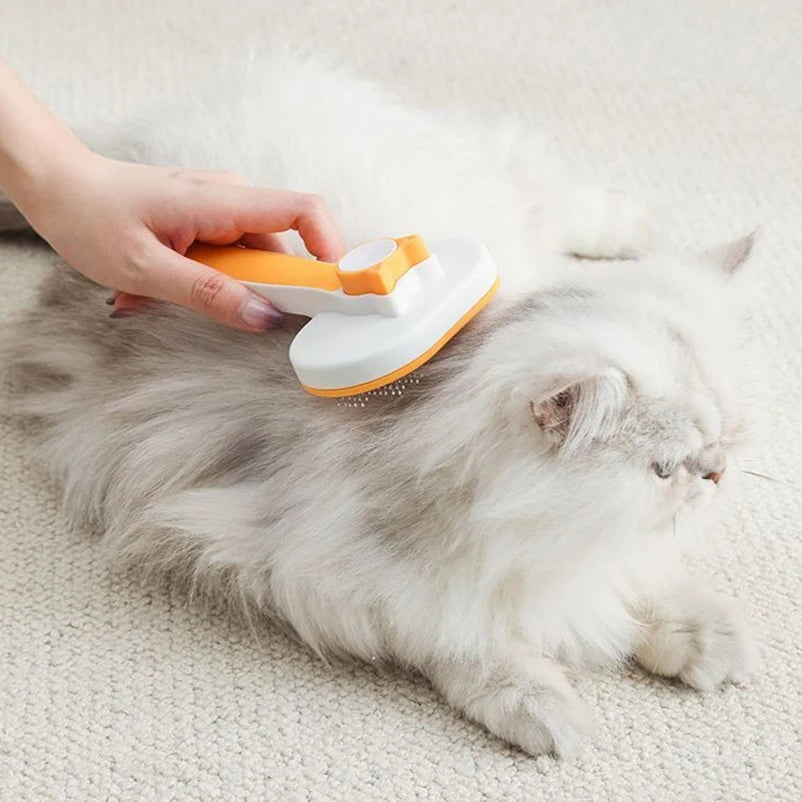 Cat brush for dogs to float hair accessories Blue cat short Muppet cleaning hair removal comb cat supplies