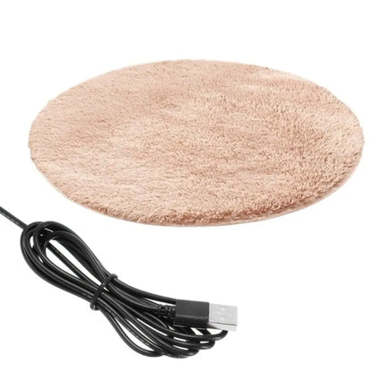 40cm Pet Heating Pad Waterproof Anti-scratch Dog Cat Heating Pad USB Interface Anti-leakage Winter Heater Puppy Kittens