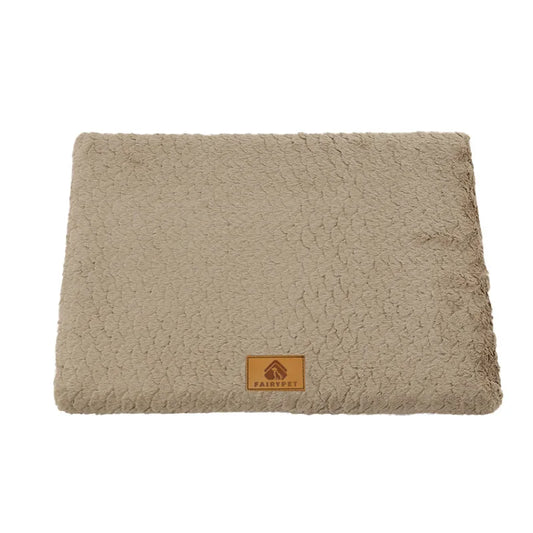 Removable Foam Dog Bed With Washable Faux Fur Cover For Crates | MyArturito