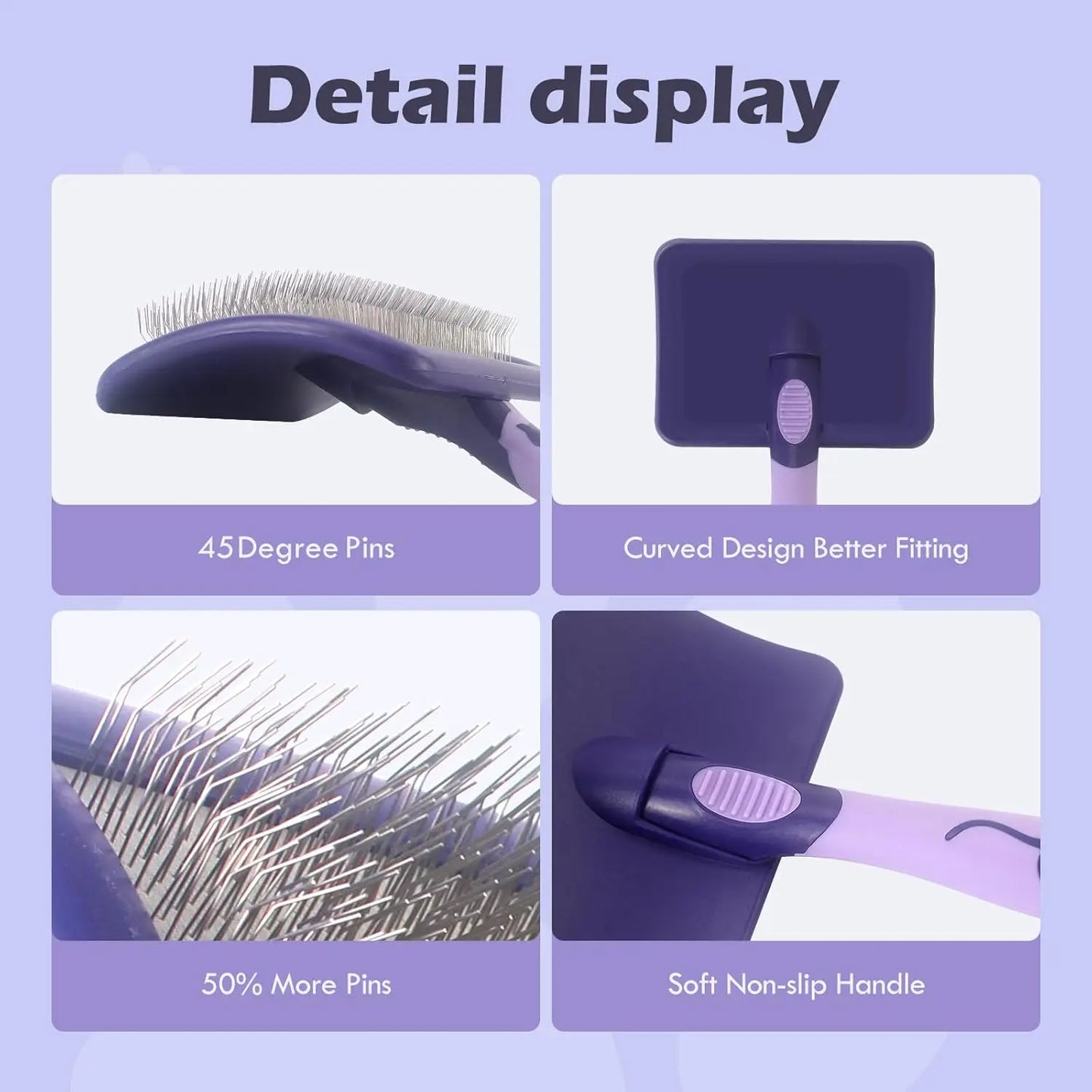 Dog Grooming Brush | Dematting & Detangle for Poodles & All Breeds | MyArturito