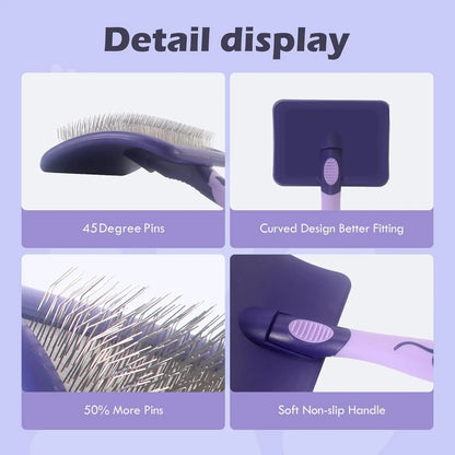 Dog Grooming Brush | Dematting & Detangle for Poodles & All Breeds | MyArturito