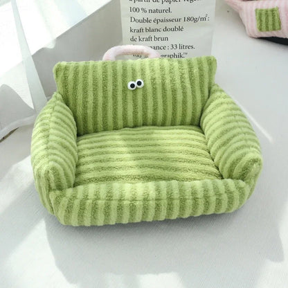 Puppy Special Sofa Kennel Winter Warm Pet Internet Celebrity Cat Nest Small Dog Dog Sleeping Mat Cushion Winter Bed