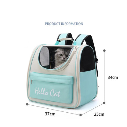 PawVoyager | Cat Travel Backpack – Breathable, Windproof & Stylish Design | MyArturito