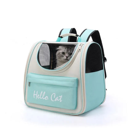 PawVoyager | Cat Travel Backpack – Breathable, Windproof & Stylish Design | MyArturito