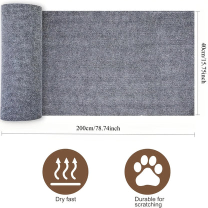 Cat Climbing Pad Self Adhesive Scratch Proof Wall Protector Durable Non Shedding Paste Board for Cats Furniture Protector