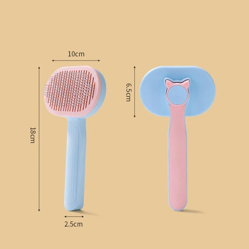 Cat brush for dogs to float hair accessories Blue cat short Muppet cleaning hair removal comb cat supplies