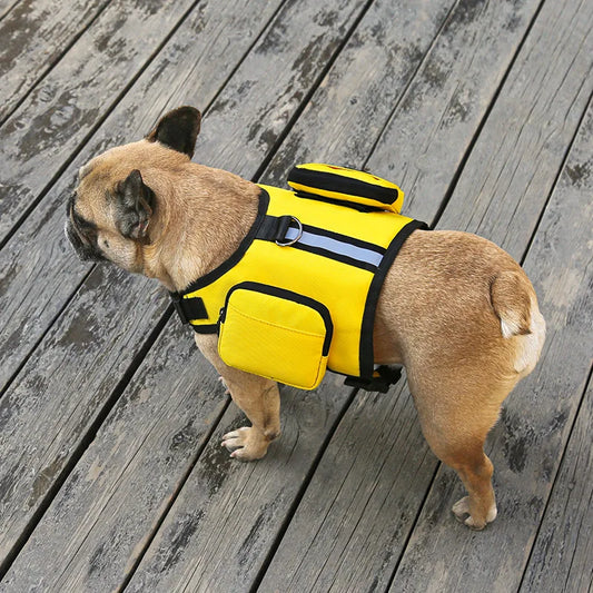 Pet supplies Dog Backpack for Hiking Camping Travel Waking Saddle Bag for Small Medium Dog Waterproof Tactics Pack