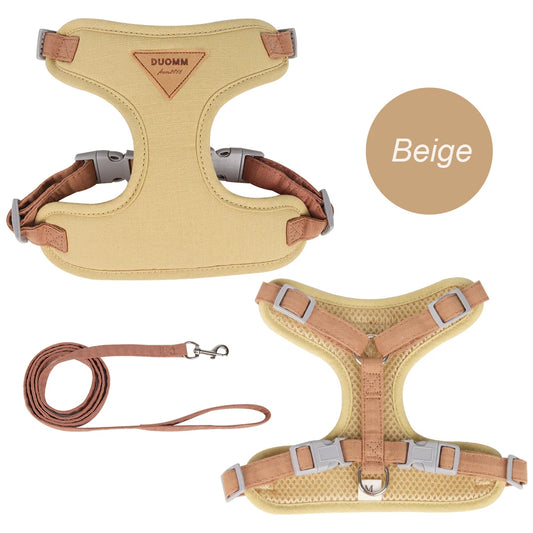 Soft Cat Harness And Leash Set Breathable Adjustable Vest For Cats And Small Dogs | MyArturito