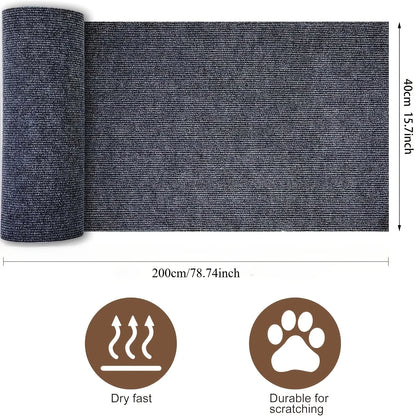 Cat Climbing Pad Self Adhesive Scratch Proof Wall Protector Durable Non Shedding Paste Board for Cats Furniture Protector